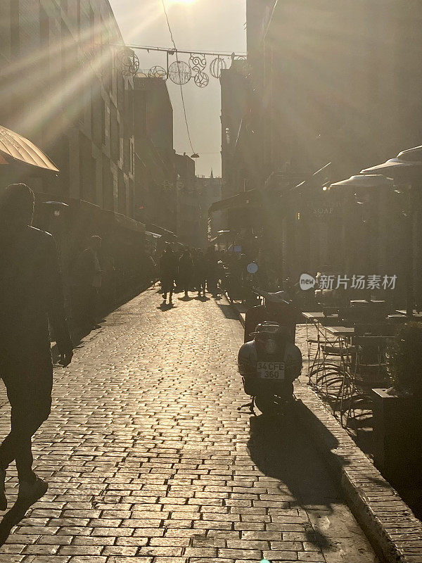 Turkey - Istanbul - street in Karaköy